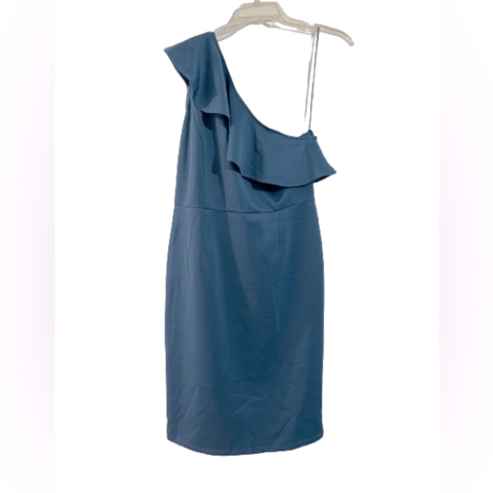 Gorgeous One Shoulder Dress NWOT Size L